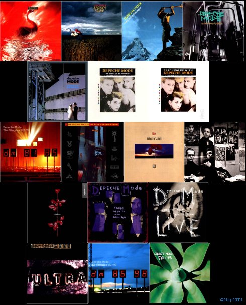 Les Albums de Depeche Mode